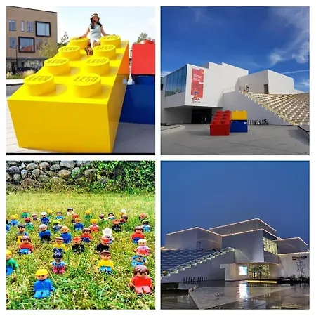 5 Minute Walk To Lego House - 50m2 With Garden / A Unit 빌룬드